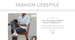 Desktop Screenshot of fashionlifestyle.net